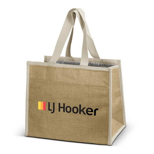 126875 - Lumi Jute Cooler Bag